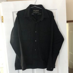 Filson Men’s Blue Wool Overshirt/Jacket